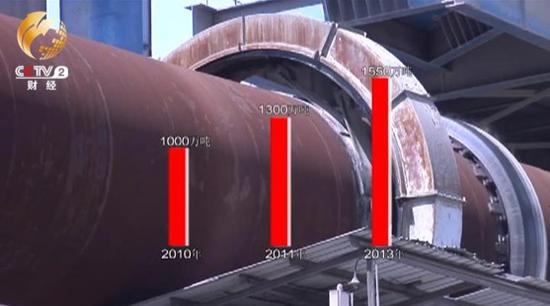 贾光辉的担忧不久成为现实，2010年到2013年广安市水泥产能接连突破1000万吨、1300万吨和1550万吨，是2006年的3倍。